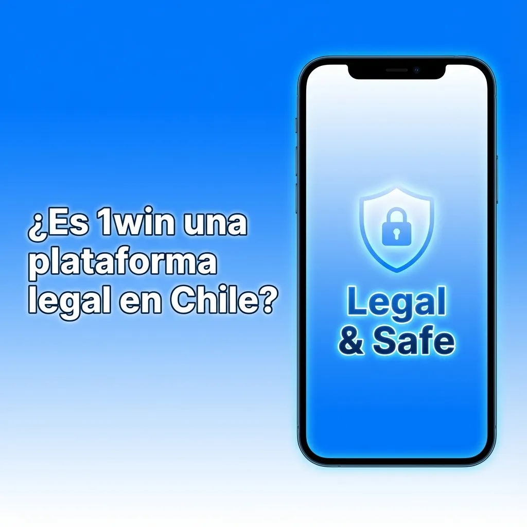 Banner en español de 1win Chile explicando licencia internacional, juego responsable y políticas de privacidad y seguridad